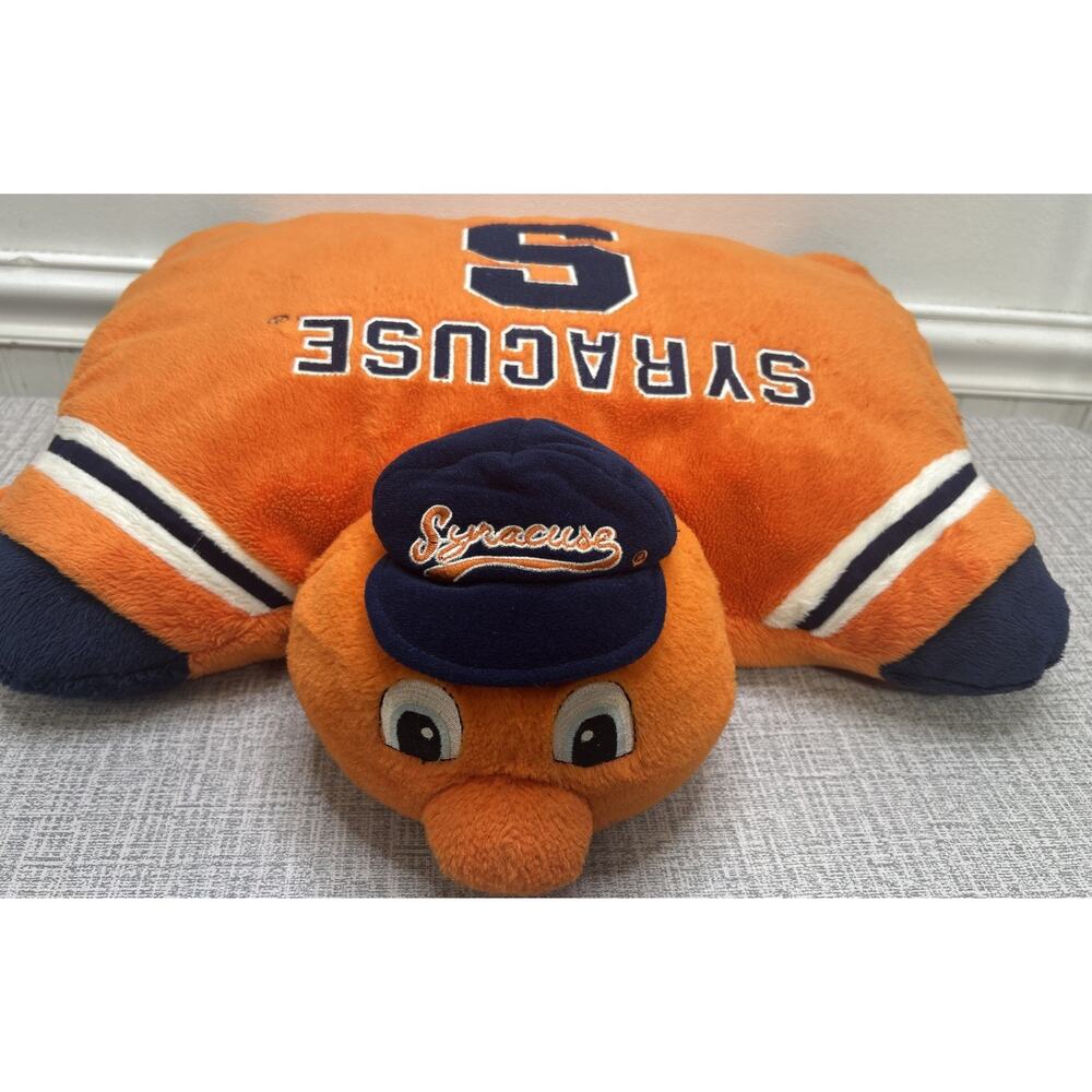 My Pillow Pets SU Syracuse University Otto the Orange Plush 2009 NCAA Mascot 20"